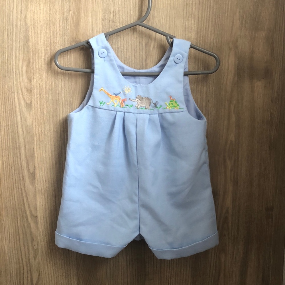 Baby Boy Animal Shortall